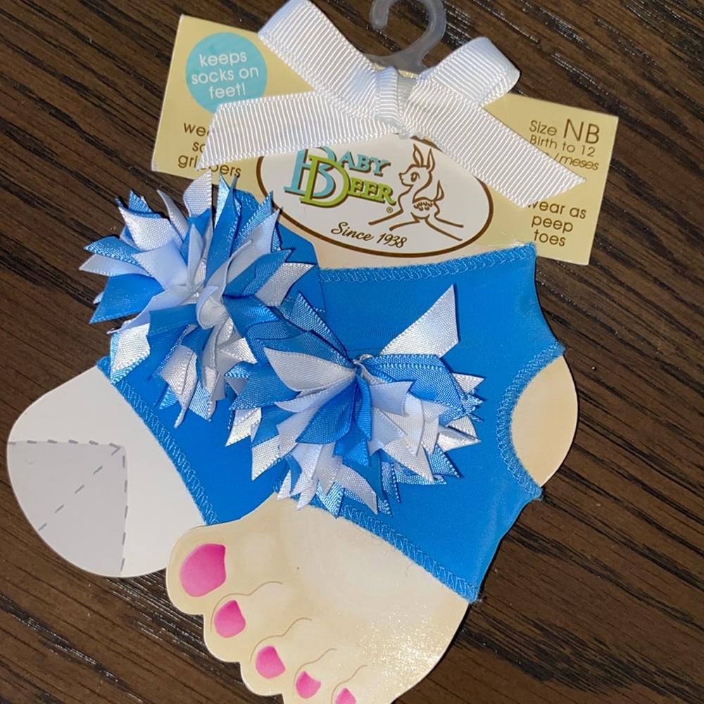 NEW Baby Deer sock grippers